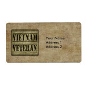 Viëtveteranenleger Etiket (Voorkant)