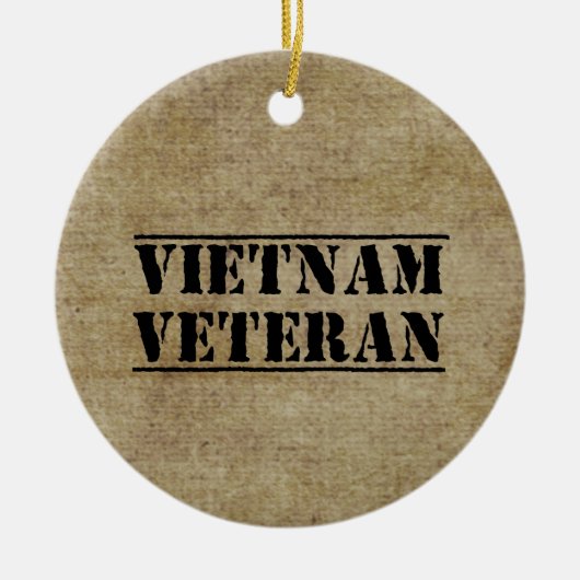 Viëtveteranenleger Keramisch Ornament (Voorkant)