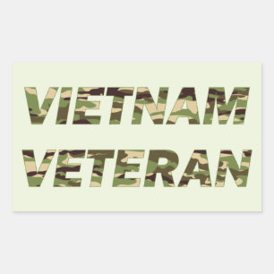 Viëtveteranenlegermarine Rechthoekige Sticker