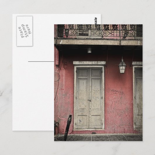 Vieux Carre Architecture Briefkaart (Voorkant / Achterkant)