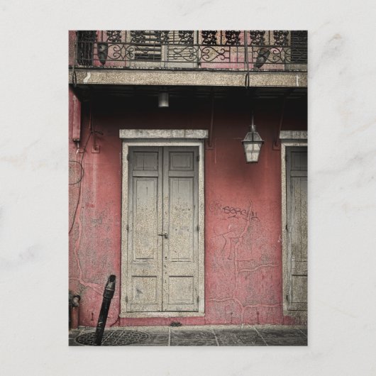 Vieux Carre Architecture Briefkaart (Voorkant)