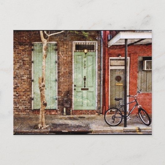 Vieux Carre Doorways Briefkaart (Voorkant)