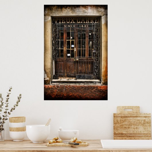 Vieux Carre Poster (Keuken)