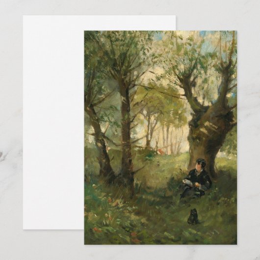 Vieux Chemin À Auvers | Berthe Morisot (Voorkant / Achterkant)