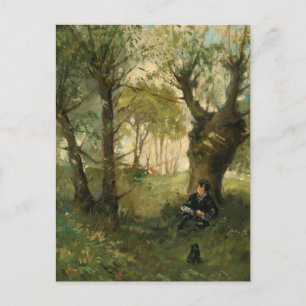 Vieux Chemin À Auvers Berthe Morisot Briefkaart