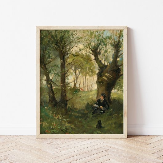 Vieux Chemin À Auvers | Berthe Morisot Poster