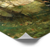 Vieux Chemin À Auvers | Berthe Morisot Poster (Hoek)