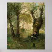 Vieux Chemin À Auvers | Berthe Morisot Poster (Voorkant)