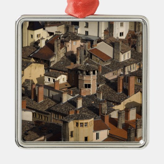 Vieux Lyon (oud Lyon), Frankrijk Metalen Ornament (Voorkant)