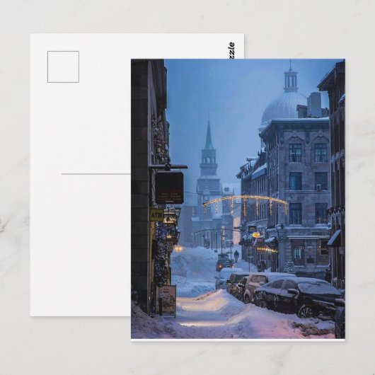 Vieux-Montréal Briefkaart (Voorkant / Achterkant)