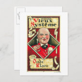 Vieux Systeme Wine LabelEurope Briefkaart (Voorkant / Achterkant)