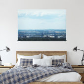 View Across Teesside Canvas Afdruk (Insitu (Slaapkamer))