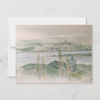 View across the River Briefkaart