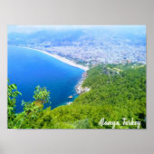 View at Alanya, Turkey Poster (Voorkant)