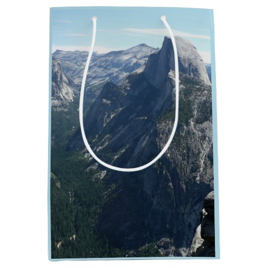 View from Glacier Point in Yosemite National Park Medium Cadeauzakje (Voorkant)