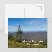 View from Mount Equinox in Vermont Feestdagenkaart (Voorkant / Achterkant)