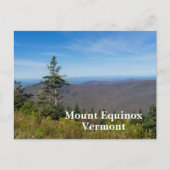 View from Mount Equinox in Vermont Feestdagenkaart (Voorkant)
