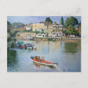 View from Richmond Bridge, Richmond-upon-Thames Briefkaart