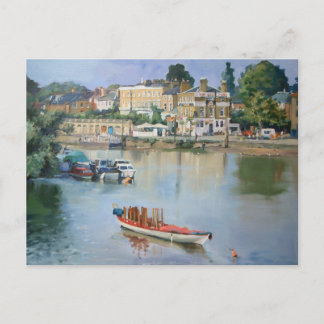 View from Richmond Bridge, Richmond-upon-Thames Briefkaart