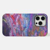 View From Space verf Flow Art iPhone Hoesje (Achterkant horizontaal)