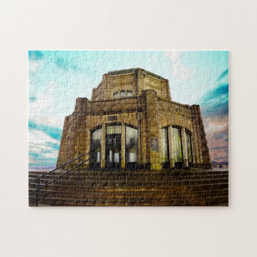 View Huis Portland Oregon. Legpuzzel (Horizontaal)