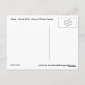 View Isle of Mull Briefkaart (Achterkant)