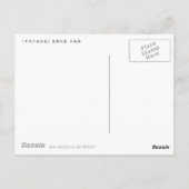 View Mt.Fuji from Hodogaya, Hokusai Briefkaart (Achterkant)