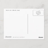 View Mt.Fuji from Koishikawa, Hokusai Briefkaart (Achterkant)