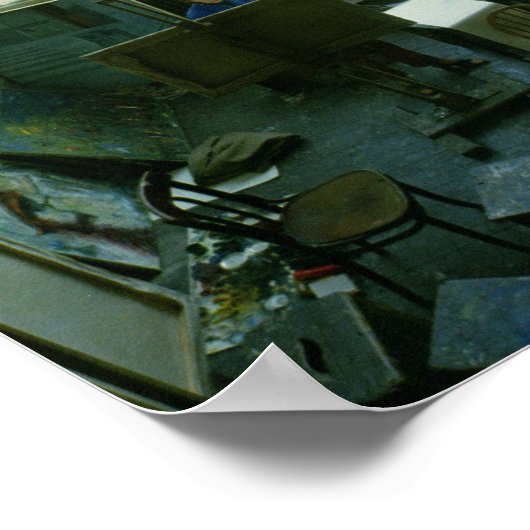 View of a studio, built 1897-99 poster (Hoek)