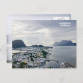 View of Alesund, Norwegian sea, Norway Briefkaart (Voorkant / Achterkant)
