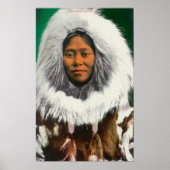 View of an Eskimo Beauty Poster (Voorkant)