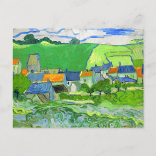 View of Auvers van Gogh Fine Art Briefkaart