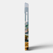 View of city metro line and skyscrapers Case-Mate iPhone case (Achterkant / Links)
