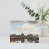 View of Delft by Johannes Vermeer Briefkaart (Staand voorkant)