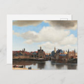 View of Delft by Johannes Vermeer Briefkaart (Voorkant / Achterkant)