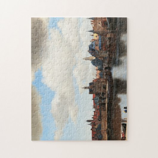 View of Delft by Johannes Vermeer Legpuzzel (Verticaal)