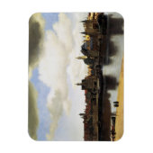 View of Delft by Johannes Vermeer Magneet (Verticaal)