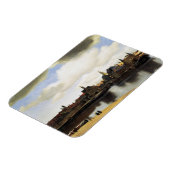 View of Delft by Johannes Vermeer Magneet (Linkerzijde)