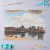 View of Delft by Johannes Vermeer Tissuepapier (Craft)