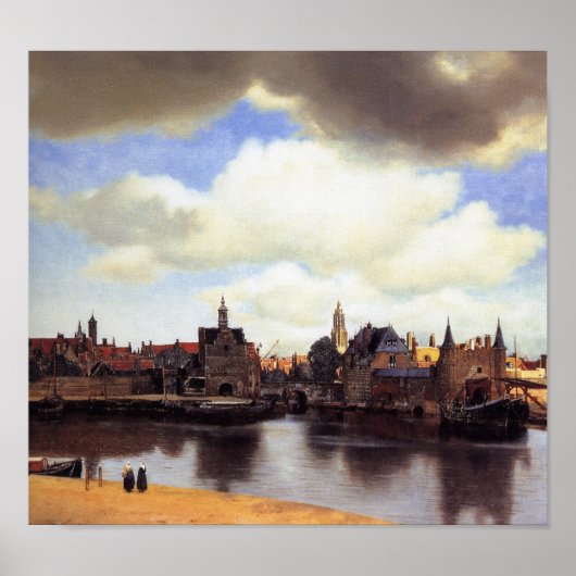 View of Delft Poster (Voorkant)