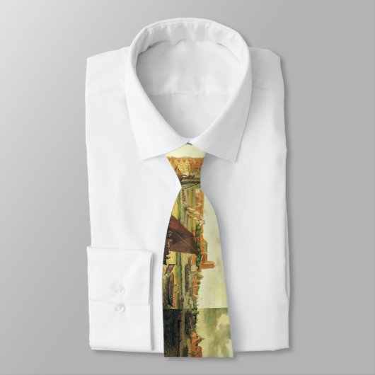 View of Dordrecht from the North by Adam Willaerts Stropdas (Gebonden)