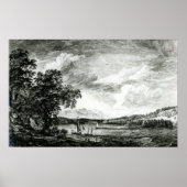 View of Hudson's River of Pakepsey Poster (Voorkant)