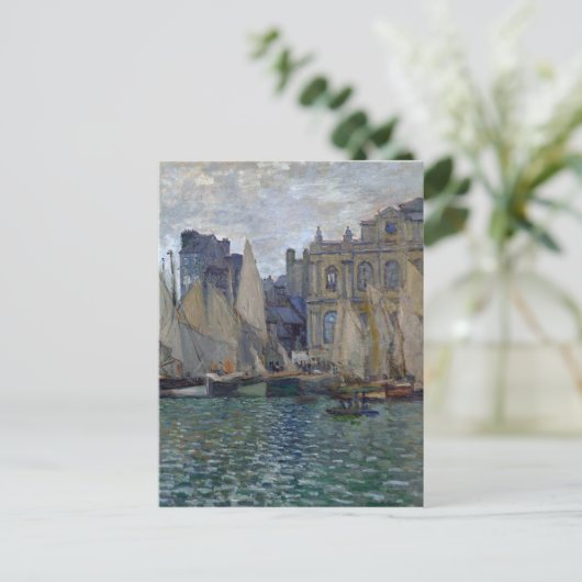 View of Le Havre by Claude Monet Briefkaart (Staand voorkant)