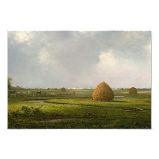 View of Marshfield, 1876 by Martin Johnson Heade Foto Afdruk (Voorkant)