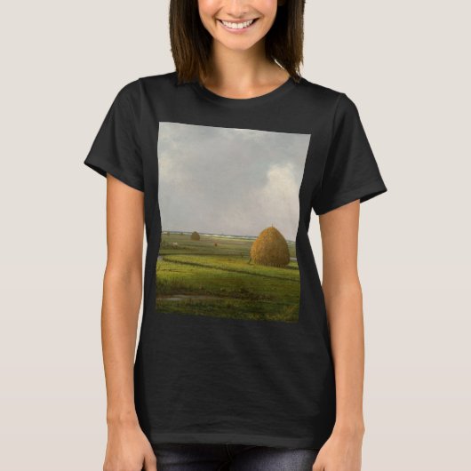 View of Marshfield, 1876 by Martin Johnson Heade T-shirt (Voorkant)