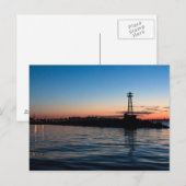 View Of Montevideo At Dawn, Uruguay Briefkaart (Voorkant / Achterkant)