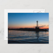 View Of Montevideo At Dawn, Uruguay Briefkaart (Voorkant / Achterkant)