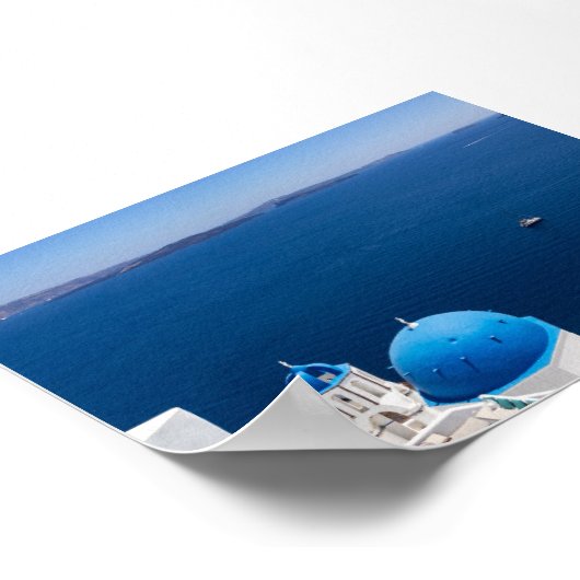 View of Oia Santorini Poster (Hoek)