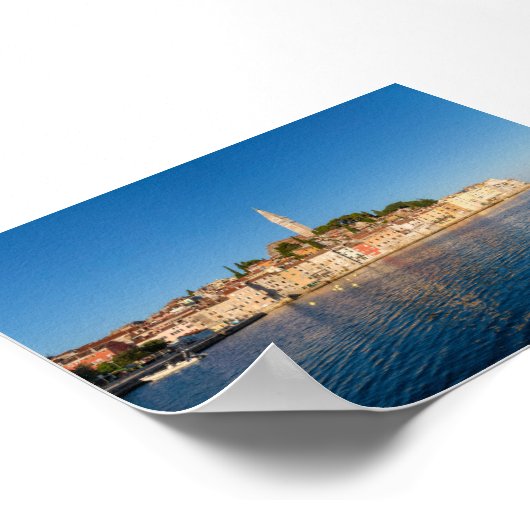 View of Rovinj  Poster (Hoek)
