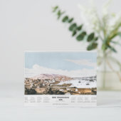 View Of San Francisco, 1849 Briefkaart (Staand voorkant)